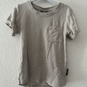 Little Bipsy Pocket Tee in Sand
